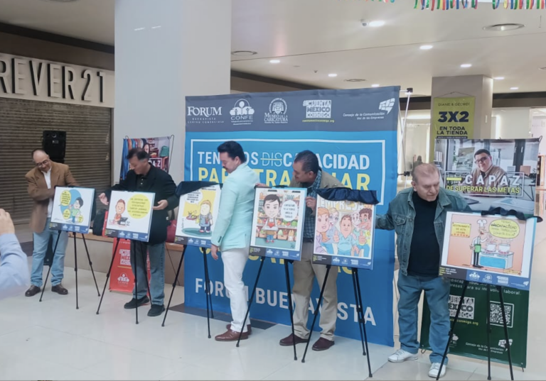 “Tenemos capacidad para trabajar” Exposición de Caricaturas que fomenta la Inclusión Laboral
